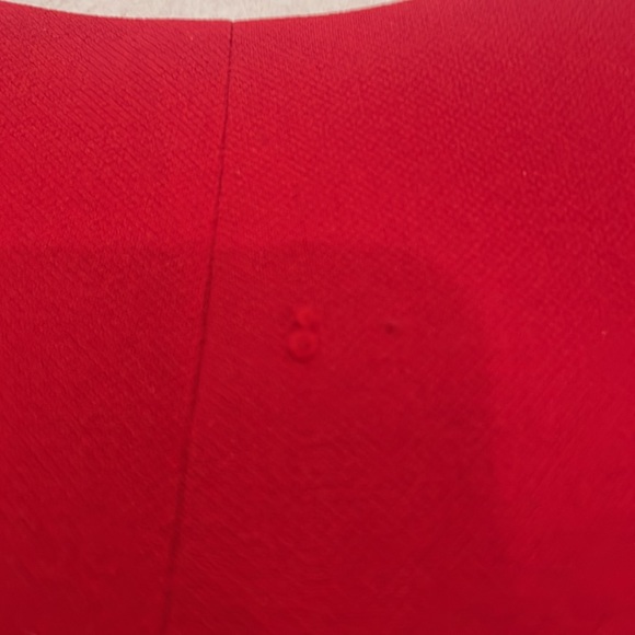 Albert Nipon Size 8 Red Dress Suit - Picture 10 of 13